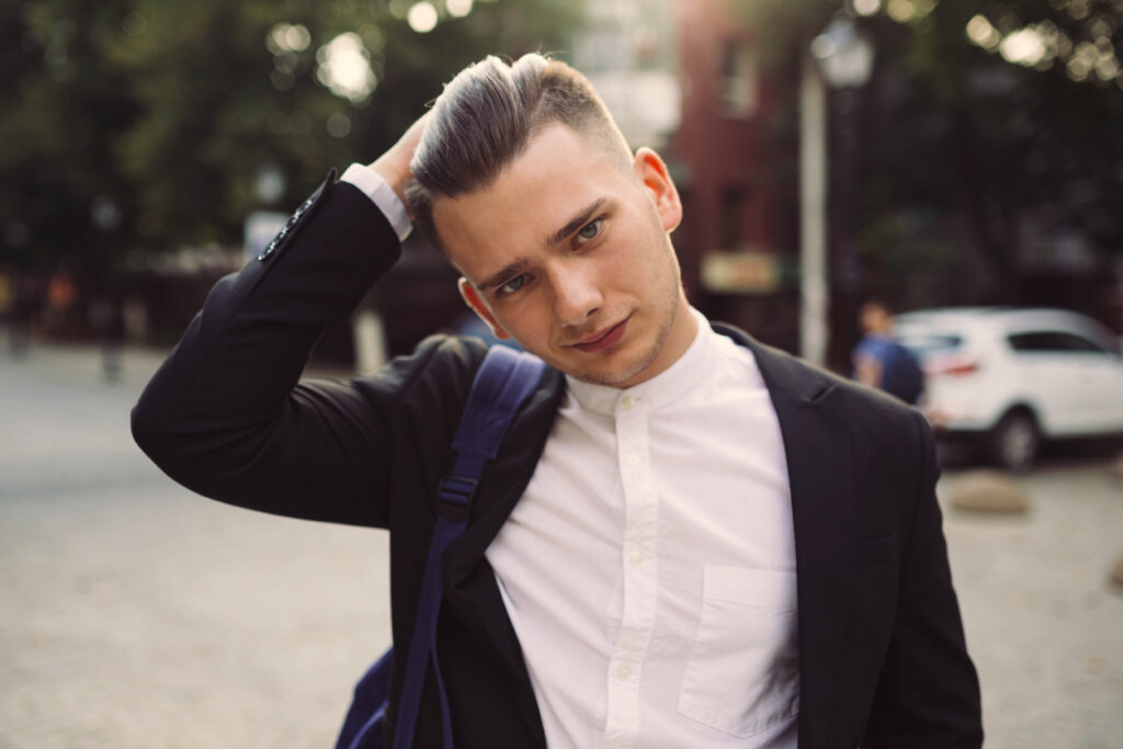 low fade haircut